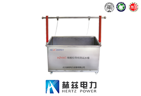 核相仪导线测试水槽